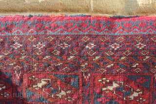 Very fine Turkoman Tekke Torba circa 1900 all good natural colors and good conditin
Size:90x36cm                   