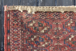 Turkoman Tekke Torba circa 1900 cood condition Size: 82x33cm                        