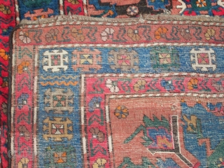 Tschelabert Kazak Caucasus early 20th century 220 x 135 cm, some sign of use, condition good. Synthetic colors.               