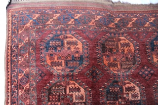 20th century Ersari Afghanistan 370 x 350 cm,