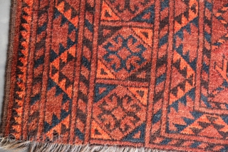 20th century Afghanistan Ersari 290 x 230 cm, natural dye
condition very good.                     