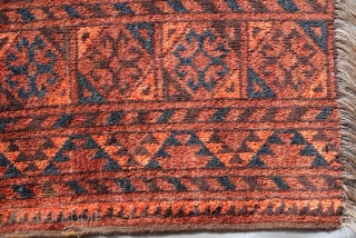 20th century Afghanistan Ersari 290 x 230 cm, natural dye
condition very good.                     