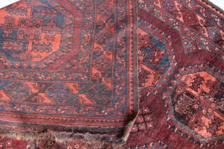 20th century Ersari Afghanistan 370 x 350 cm,