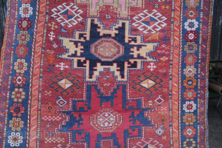 Leshgi Caucasus Wool on Wool in generally good condition 
Size: 330x120cm
Price: 350€                     