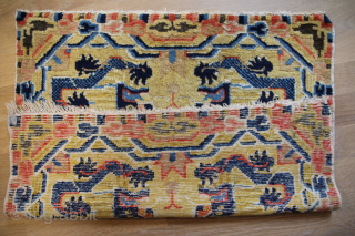 Ning Xia Western China around 1880 Very good condition considering its age.
Size:66x66cm
Prize: 950€