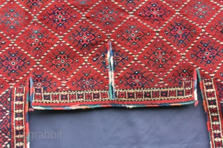 Jomud Horse Blanket 19th Excellent condition 
Size: 103x93cm                         