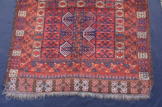 Ersari Engsi Turkmenistan CA 1880
Wool on Wool, Goodcondition according to age
Size: 172c123cm                     