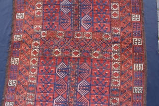 Ersari Engsi Turkmenistan CA 1880
Wool on Wool, Goodcondition according to age
Size: 172c123cm                     