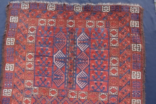 Ersari Engsi Turkmenistan CA 1880
Wool on Wool, Goodcondition according to age
Size: 172c123cm                     