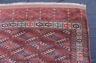  Jomud Mani carpet, 19. centtury Age appropriate condition 
Size: 316x198cm                      