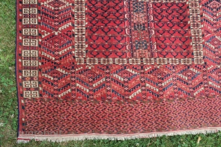 Tekke Engsi Turkoman very good condition,
Size: 148x120cm                          