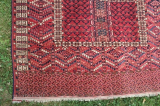 Tekke Engsi Turkoman very good condition,
Size: 148x120cm                          