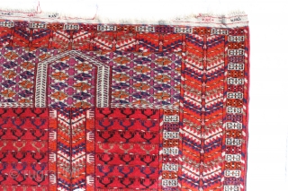 Tekke Engsi Turkmenia First half of the 20th century 
very good condition Size: 200x130cm                   