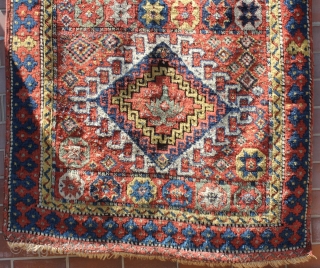 Gudshan Aserbeidschan Persia around 1900
Wool on Wool Natural color,good condition
Size: 314x130cm                      