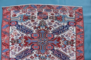  

Antique Caucasian Kuba Seichur rug late 19th century, good condition
Size: 150x110cm                     