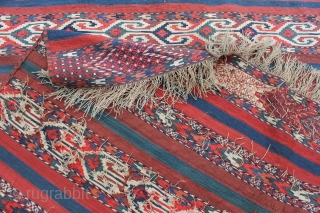 Jomud Strip Kelim Very good Condition                           