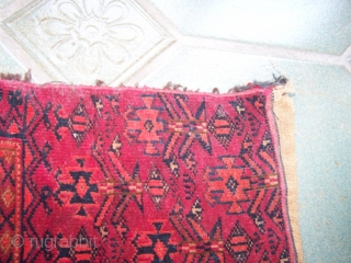 Tekke Tschowal about 1920, size: 1,55 x 0,87 m, wool on wool, condition good,                   