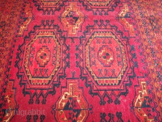 Tekke Tschowal about 1920, size: 1,55 x 0,87 m, wool on wool, condition good,                   