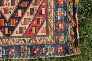 Shahsavan Sumakh Bag Face Wool on Wool Natural color, Very good condition 
Size: 82x50cm                   