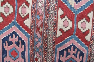 SHAHSAVAN sumak, Wool on Wool Very good condition Size: 94x73cm                       