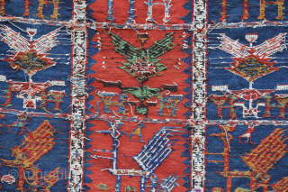 Schaddah Eastern Caucasus Baku RegionSecond half ofthe 19th century Very good condition
Size: 209x142cm
Price: 3500€