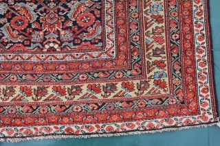 Farahan Persien Late 19 th century Wool on cotton Natural color,
good condition
Size: 193x132cm                    