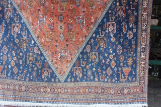 Gashgai - Gashguli around 1920 very fine weave excellent condition.
Size: 195x 127cm                     