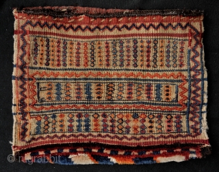 Luri- Bakhtiari small sumak bag, 47 x 37 cm.                        