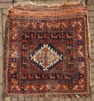 Baluch bag with lots of goats, clean and pliable bag. 
66 x 68 cm.                   