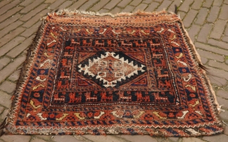 Baluch bag with lots of goats, clean and pliable bag. 
66 x 68 cm.                   