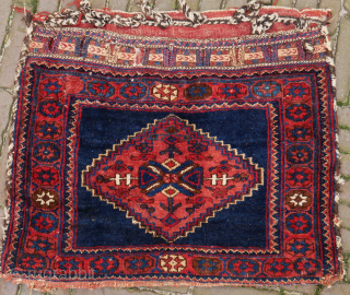Nice bag, North west, Veramin? 52 x 69 cm. good condition, no moths, full pile, but traces of use as a bag left and right under. please use contactform on www.beamol.nl