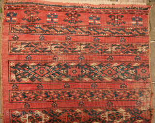 Ersari chuval, half, 72 x 107 cm. The color is pink-ish red
Please use contactform on beamol.nl                 