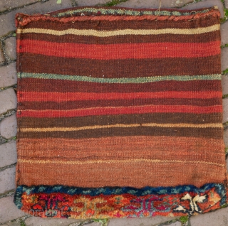 Sumak bag, colourful, sweet, wool on wool, very good condition, 40 x 43 cm.                   