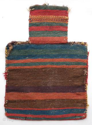 Salt bag, probably Veramin, namakdan with nice colors and backside, light, weight 580 gr. 56 x 40 cm. please use contactform on www.beamol.nl