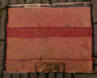 Afshar boteh bag, a rare type, very shawl like. good pile and natural colors, wool on cotton, 54 x 42 cm.
please use contactform on www.beamol.nl