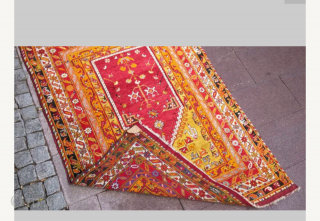 112 years old kobya kavak carpet with arabic date... Open for an offer                    