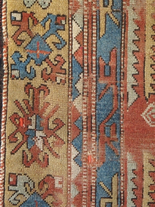 Anatolian Bergama Area Bellini Type Rug. Great scale, soft color with balanced but asymmetric drawing accentuating differences in both top and bottom as well as left and right hemispheres. 
There are five  ...