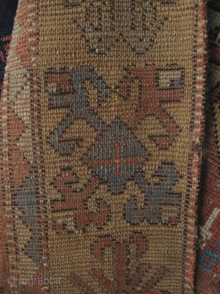 Anatolian Bergama Area Bellini Type Rug. Great scale, soft color with balanced but asymmetric drawing accentuating differences in both top and bottom as well as left and right hemispheres. 
There are five  ...