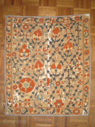 small Suzani pastiche, 2'10" x 2'5"                           