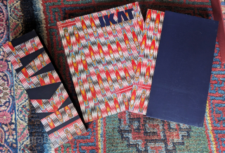 Book : Ikat, Silks of Central Asian (The Guido Goldman collection) Copiously illustrated with quality photography, very fancy case.