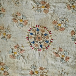 small Ottoman embroidery. Probably Thrace,  19th century.                         