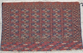 Tekke Chuval with Aina Guls, fine weave, silk highlights                        