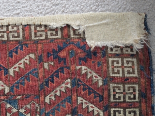 Very Soft Tekke Ensi, good colors, classic drawing with exceptionally good wool.
                     