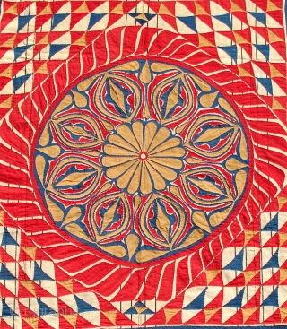 Ottoman Egyptian applique panel                             