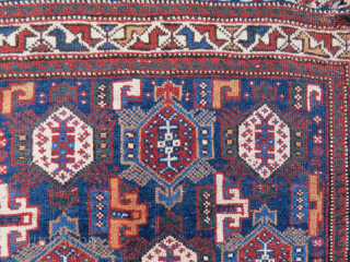 Rare Afshar bagface, miising a little at the bottom,otherwise in good condition, güüd colors, 19th c                 