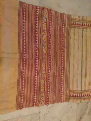 Dongria Kondh Tribal Cotton Textile from Odisha.

Have woven and hand stitch by the Tribal Group of Odisha.

Natural colors and very good condition.

The beautiful textile (locally called as kapdagonda) and the Dongria Kondh  ...