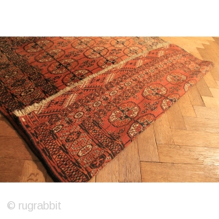 Old Jomut Turkman Fine Knoted

70 Years around 1940 

Wool on Wool 

150 cm X 120 cm 
                