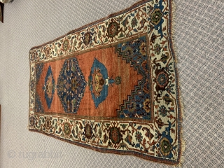 Antique Bidjar 4’3 by y 7’4”
Beautiful design and colors 
$1,895 sold                      