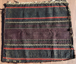 Baluch (Timuri?) bag—half khorjin. 22” x 25” (56 cm x 64 cm). One of those Baluch or Timuri pieces that are hard to photograph so that the colors show.   In  ...