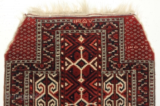 Yomut namazlik Prayer rug. Dated 1939. Natural colors and in great condition. 2-6 x 3-8 ft.                 